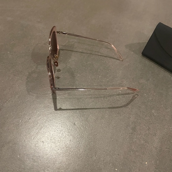 Maui Jim Violet Lake Sunglasses in Sunrise with pink transparent lenses - Picture 5 of 9